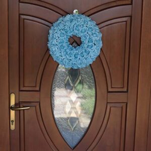 rose door wreath | home decoration design