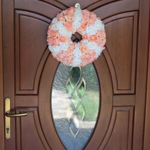 rose door wreath | home decoration design