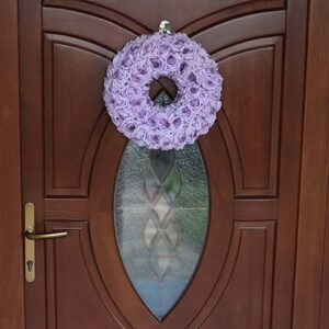 rose door wreath | home decoration design