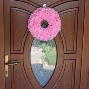 rose door wreath | home decoration design