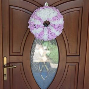 rose door wreath | home decoration design