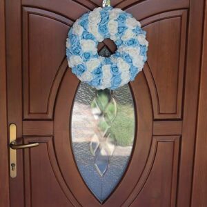 rose door wreath | home decoration design
